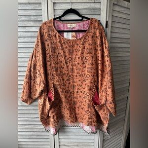 Kantha Dream Pullover in dreamy colors